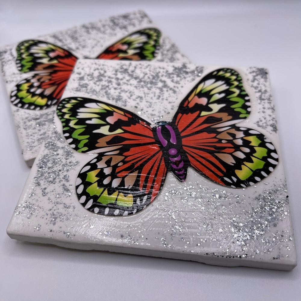 Butterfly Coasters!